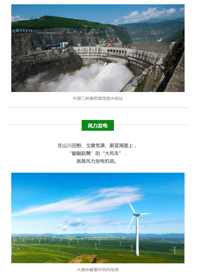 火電、核電、水電、風(fēng)電、光伏發(fā)電